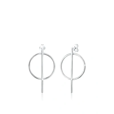 Bild av Elli GEO Design Örhänge, Storlek: One Size, Silver coloured