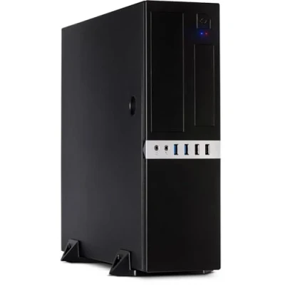 Bild av Inter Tech IT 503 Chassi Desktop slimline Svart