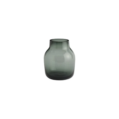 Bild av Muuto Silent Vase Vas Dark Green Small Ø11 x H13,4 cm