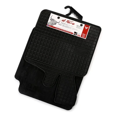 Bild av FROGUM 547372 Ensemble de tapis sol Caoutchouc avant 2 noir Sur mesure SMART: Fortwo I Coupe