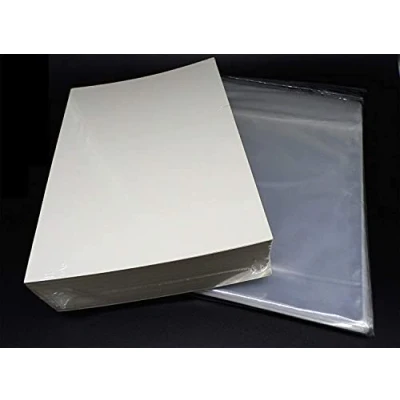 Bild av 100 Docsmagic.de DIN A4 Magazine Size Resealable Bags + Backing Boards Combo Pack 216 x 297 mm 8.5 11
