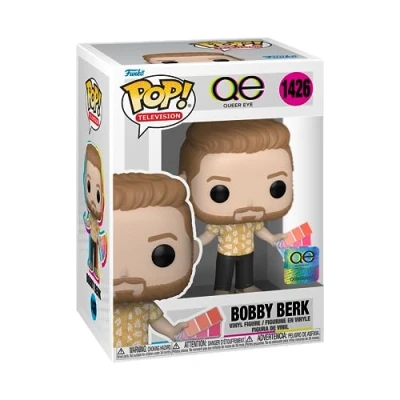 Bild av Funko POP! TV: Queer Eye Bobby Berk Samlarobjekt vinylfigur Presentidé Officiella varor Leksaker för barn och vuxna TV fans modellfigur samlare display