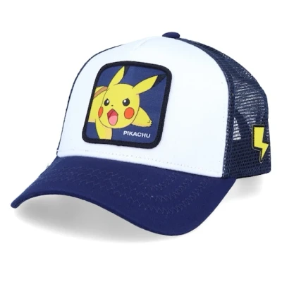 Bild av Capslab Pikachu Trucker Cap Pokemon, Vit/blå, one size
