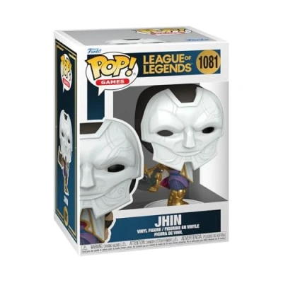 Bild av Funko Pop Games: LOL Yone League of Legends Samlarobjekt vinylfigur Presentidé Officiella varor Leksaker för barn och vuxna TV spelsfans modellfigur samlare display