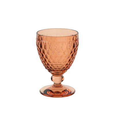Bild av Villeroy &amp; Boch Boston Apricot rödvinsglas, orange färgad kristall, volym 200 ml