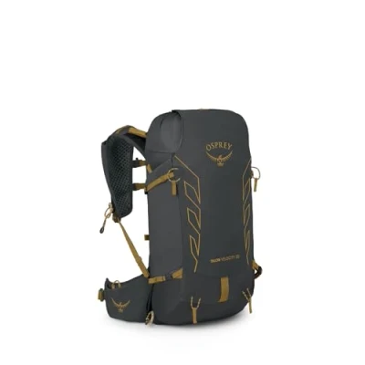 Bild av Osprey Talon Velocity 20 ryggsäck L XL, Mörkt kol/tumbleweed gul, L/XL