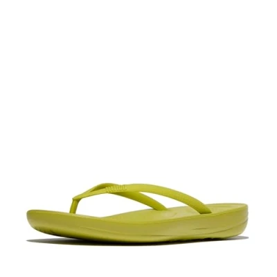 Bild av Fitflop Iq到Ergonomiska flip flops för kvinnor, Citrongräs, 43 EU