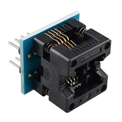 Bild av HALJIA SOIC8 SOP8 till DIP8 IC uttagsomvandlare modul programmerare adapter OTS 16 03 för 24xx 93xx EEPROM