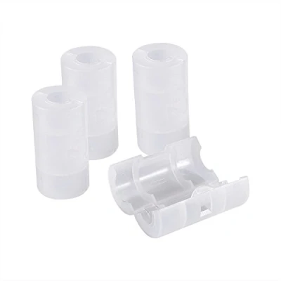 Bild av Richer R AA till storlek C Batteriadaptrar Hållare Switcher Converter Fodral Låda Vit (4 pack)