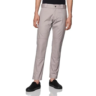 Bild av Dickies Herr Skinny Straight Fit Double Knee Wor Byxa, SILVER, 33W / 32L