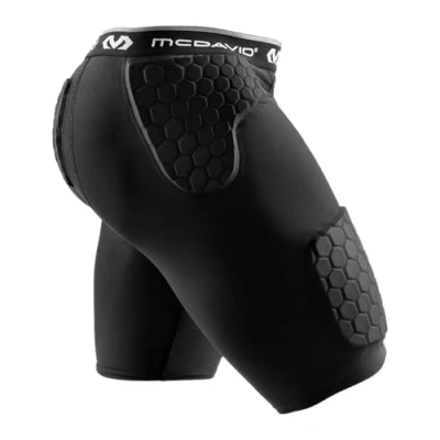 Bild av Mcdavid unisex vuxen Hex Thudd basketshorts, vit, M