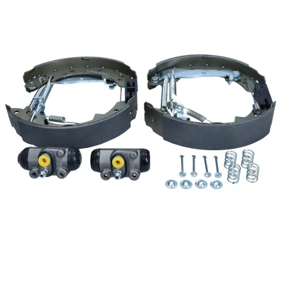 Bild av MAXGEAR 19 5650KIT Bromsbackar Bakaxel 228mm 42mm med spak, hjulbromscylinder, tillbehör SUZUKI: Samurai SUV (SJ) 1.3 Allrad