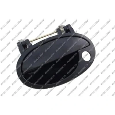 Bild av PRASCO OP3508008 Poignée De Porte extérieur, avant gauche noir lisse OPEL: Corsa C 3/5 portes, Meriva A
