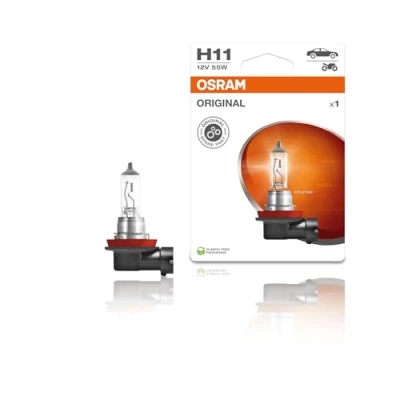 Bild av OSRAM 64211 01B Ampoule, projecteur longue portée H11 12V 55W 3200K Halogène CITROËN: C1 II, VOLKSWAGEN: Multivan 6, RENAULT: CLIO 3