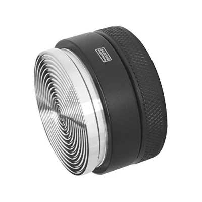 Bild av scarlet espresso Tamper &quot;Grande Flat&quot; för barista; med 3D spår perfekt extraktion portafilter maskin; olika storlekar; tung version (57 mm)
