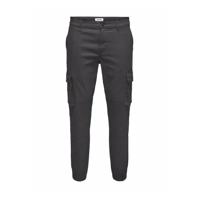 Bild av ONSCARTER Life Cargo Cuff 0013 byxa NOOS, Grå kritstreck, 29W / 34L