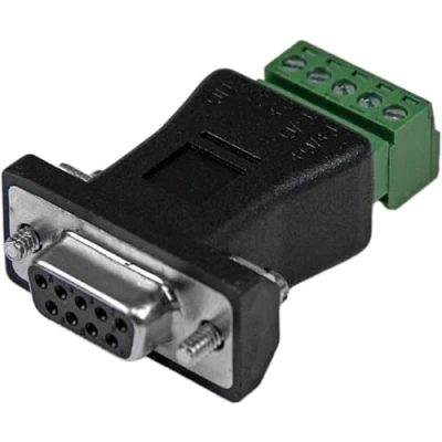 Bild av StarTech.com RS422 RS485 seriell DB9 två Kopplingsplint Adapter