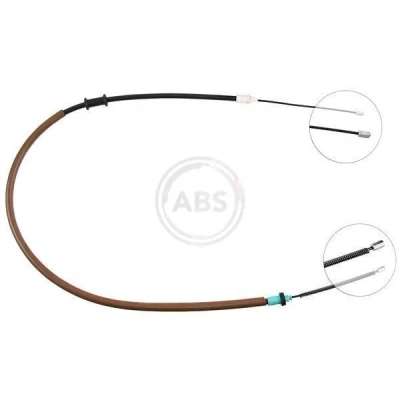 Bild av A.B.S. K15638 Câble De Frein 1442 à tambour pour direction droite/à gauche RENAULT: Kangoo I, I Express, II / Grand