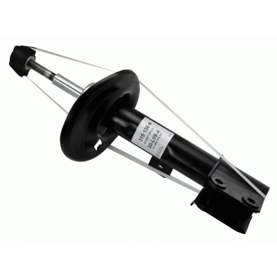 Bild av SACHS 315 136 Amortisseur droit Pression de gaz Système bitube Jambe suspension Goujon en haut PEUGEOT: 308 I 3/5 portes, SW