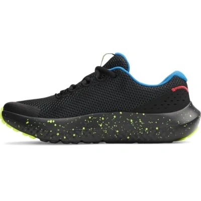 Bild av Under Armour UA BGS Surge 4 svart/hög skärm gul/vit 6, Svart High Vis gul vit, 40 EU