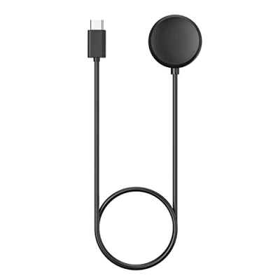 Bild av MoKo Charger Compatible with Google Pixel Watch Smartwatch, Magnetic Replacement Charging Dock 3.3FT/1M USB C Cable Cord, Black