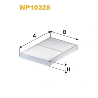 Bild av WIX FILTERS WP10328 Filtre d&#039;habitacle à particules 302 202 31 VOLVO: FH II, FH, RENAULT TRUCKS: T Serie