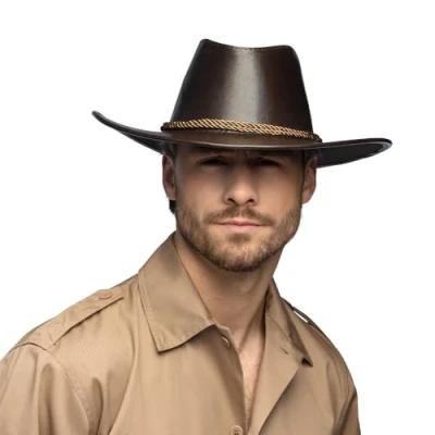 Bild av Boland 04100 hatt outback, cowboyhatt för vuxna, perfekt festival, karneval eller temafest