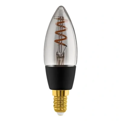 Bild av EGLO CONNECT Z LED C35 Spiral 4W 2000K E27 smoky