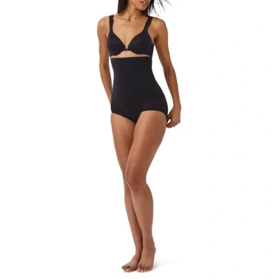 Bild av Spanx Shapewear för kvinnor, Power trosor med magkontroll och hög midja (Normal Plus Size), Very Black, 4XL