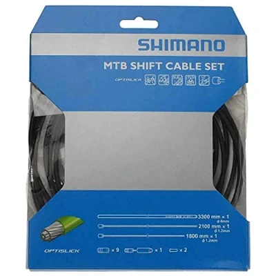 Bild av Shimano Optislik MTB utbyteskabelsats, svart