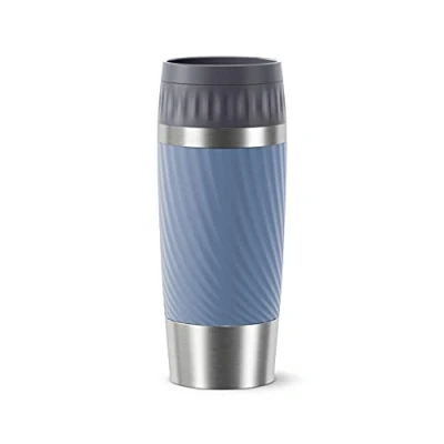 Bild av Emsa N2011800 Resemugg, 360 ml, Blå, Sliver