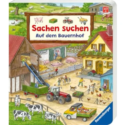 Bild av Sachen suchen: Auf dem Bauernhof Wimmelbuch ab 2 Jahren