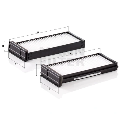 Bild av Filter, kupéventilation MANN FILTER CU 23 000 2