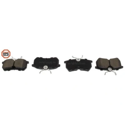 Bild av MAPCO 6523HPS Jeu de plaquettes frein Essieu arrière préparé pour indicateur d&#039;usure, contact signal d&#039;usure exclu FORD: Focus Mk1 Break