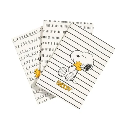 Bild av Grupo Erik Snoopy Pack Of 3 A5 Notebooks Notebook Notepads Notepad Gifts Cute Stationery Peanuts