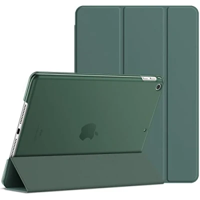 Bild av JETech Fodral för iPad (9,7 Tum, 2018/2017 Modell, 6:e/5:e Generationen), Tablett Case med Automatisk Väckning/Sömn (Dimmig blå)