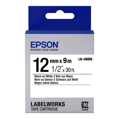 Bild av Epson LabelWorks LK 4WBN etiketttejp 1 rul