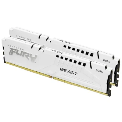 Bild av Kingston FURY Beast DDR5 6800 32GB CL34 Dual Channel (2 pcs) AMD EXPO &amp; Intel XMP Vit