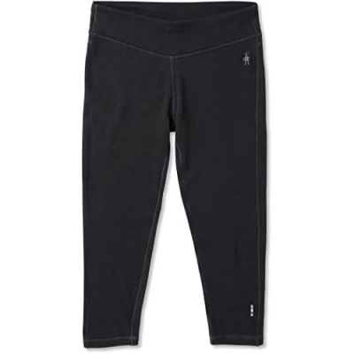 Bild av Smartwool Classic Thermal Merino BASE Layer 3/4 Långkalsonger, Storlek: Small, Black