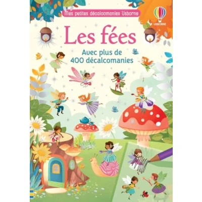 Bild av Les fées Mes petites décalcomanies Usborne Dès 5 ans: Avec plus de 400 décalomanies