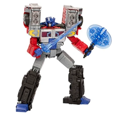 Bild av Transformers Legacy United Leader klass G2 Universe Laser Optimus Prime Actionfigur