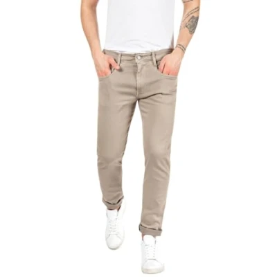 Bild av Replay Slim fit Jeans Anbass Hyperflex Colour Xlite, 020 sand, 34W x 30L