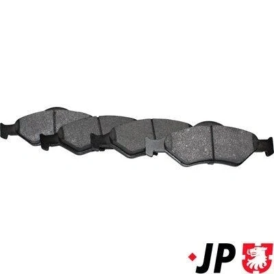 Bild av JP GROUP 1563602210 Jeu de plaquettes frein Essieu avant contact signal d&#039;usure exclu FORD: Fiesta 4, KA 3 portes, Mk4