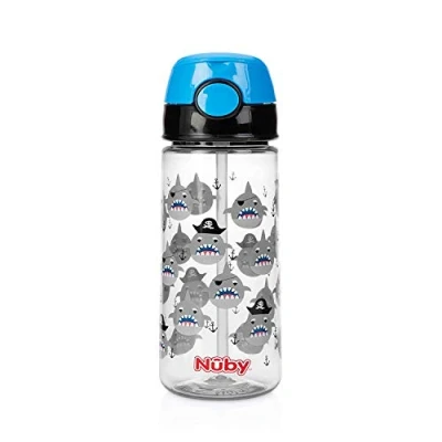 Bild av Nuby Soft Straw Push Cup Tritan™ 540ml 4years+