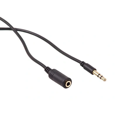 Bild av Maclean Standard Audio Stereo Jack 3,5 mm hane till hona förlängningskabel adapter bly (2 m)
