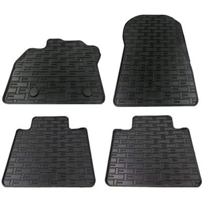 Bild av AutoStyle CK RRE01 Ensemble de tapis sol caoutchouc avant et arrière 4 noir RENAULT: Zoe