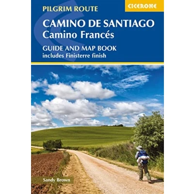 Bild av camino de santiago : frances: Guide With Map Book