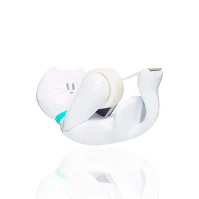 Bild av Scotch Cat 810 19 mm x 8,89 m dispenser för kattband, vit, 1 rulle magisk tejp