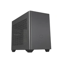 Bild av Cooler Master MasterBox NR200P V2 Mini ITX Chassi Sidopanel i Glas, Vertikal GPU Layout, PCIe 4.0 x16 Riser kabel, Verktygslös 360 Graders Åtkomst, 120mm PWM Fläkt, USB 3.2 Gen 2x2 Typ C