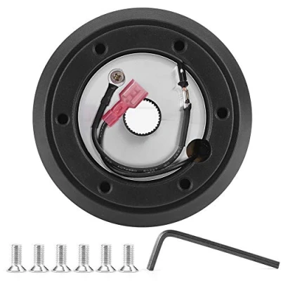Bild av Ratt kort nav adapter svart Quick Release Boss Kit SRK 160H passar till Miata RX 7